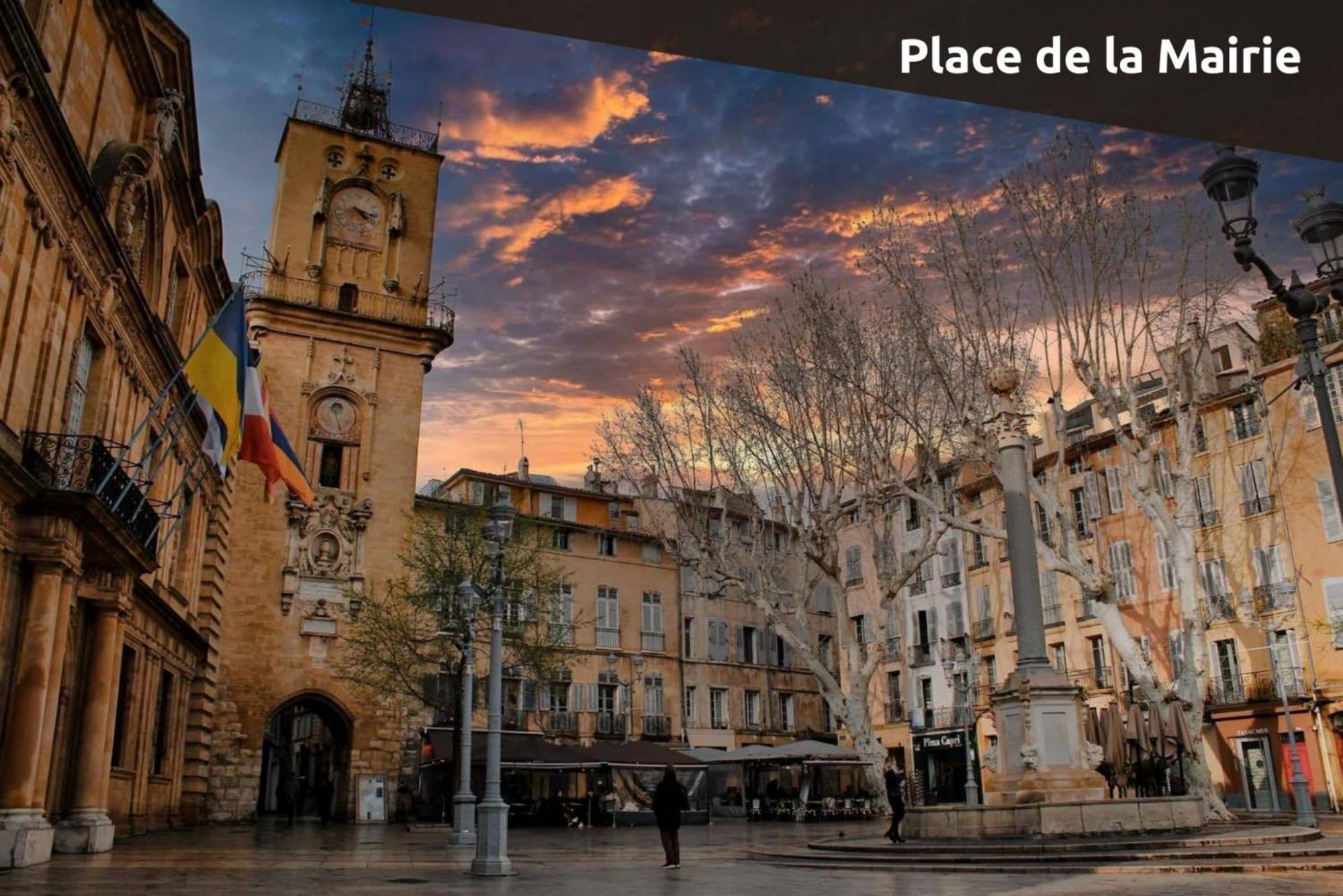 Le Petit Saint Esprit - Centre Ville - Calme - Lumineux - Fibre Aix-en-Provence Exterior foto