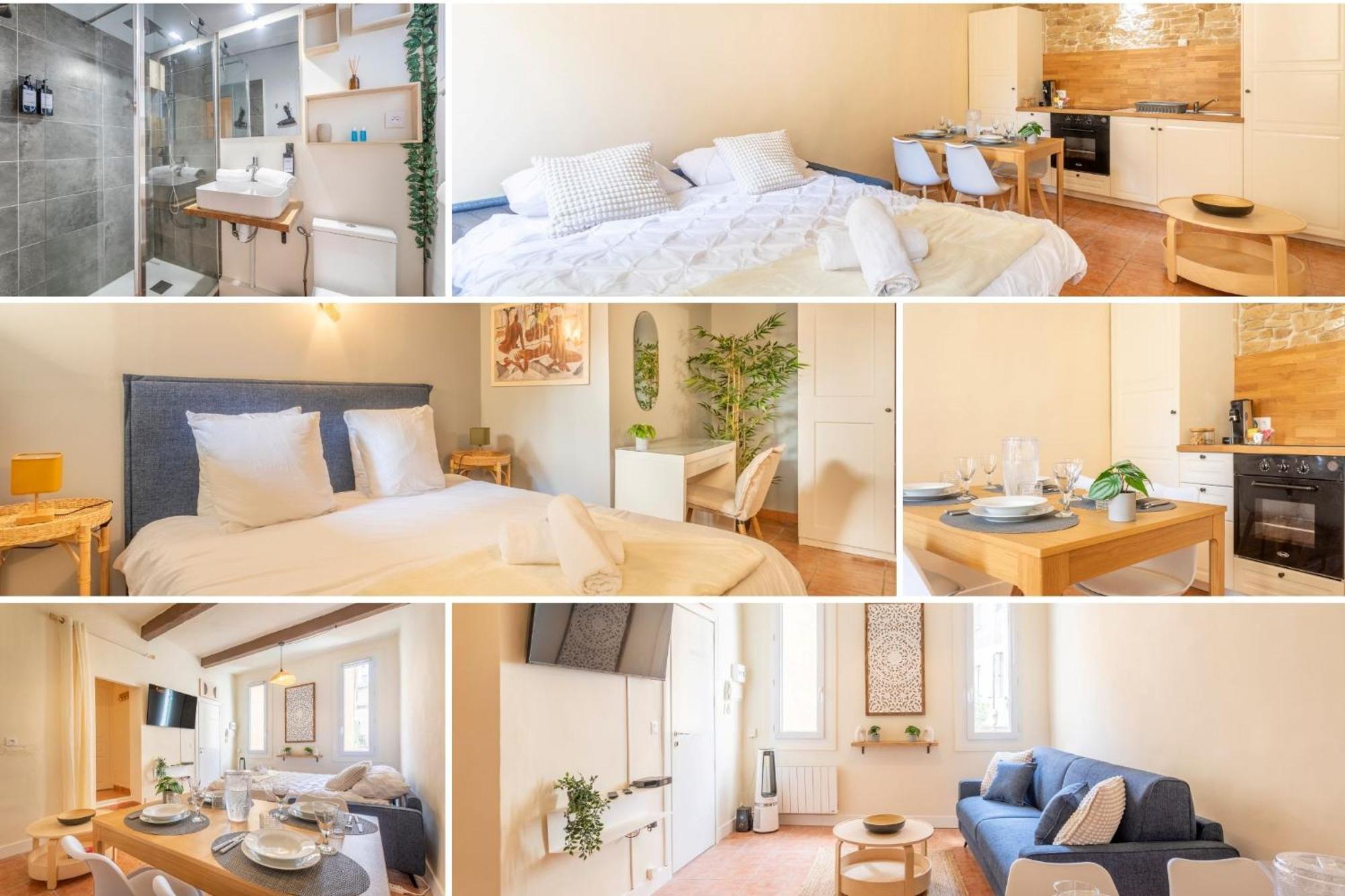Le Petit Saint Esprit - Centre Ville - Calme - Lumineux - Fibre Aix-en-Provence Exterior foto