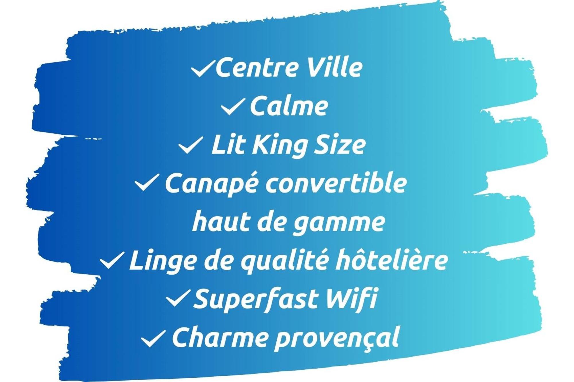 Le Petit Saint Esprit - Centre Ville - Calme - Lumineux - Fibre Aix-en-Provence Exterior foto